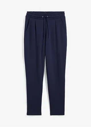 bonprix Schlichte Jogginghose mit Weitenregulierung. - blau