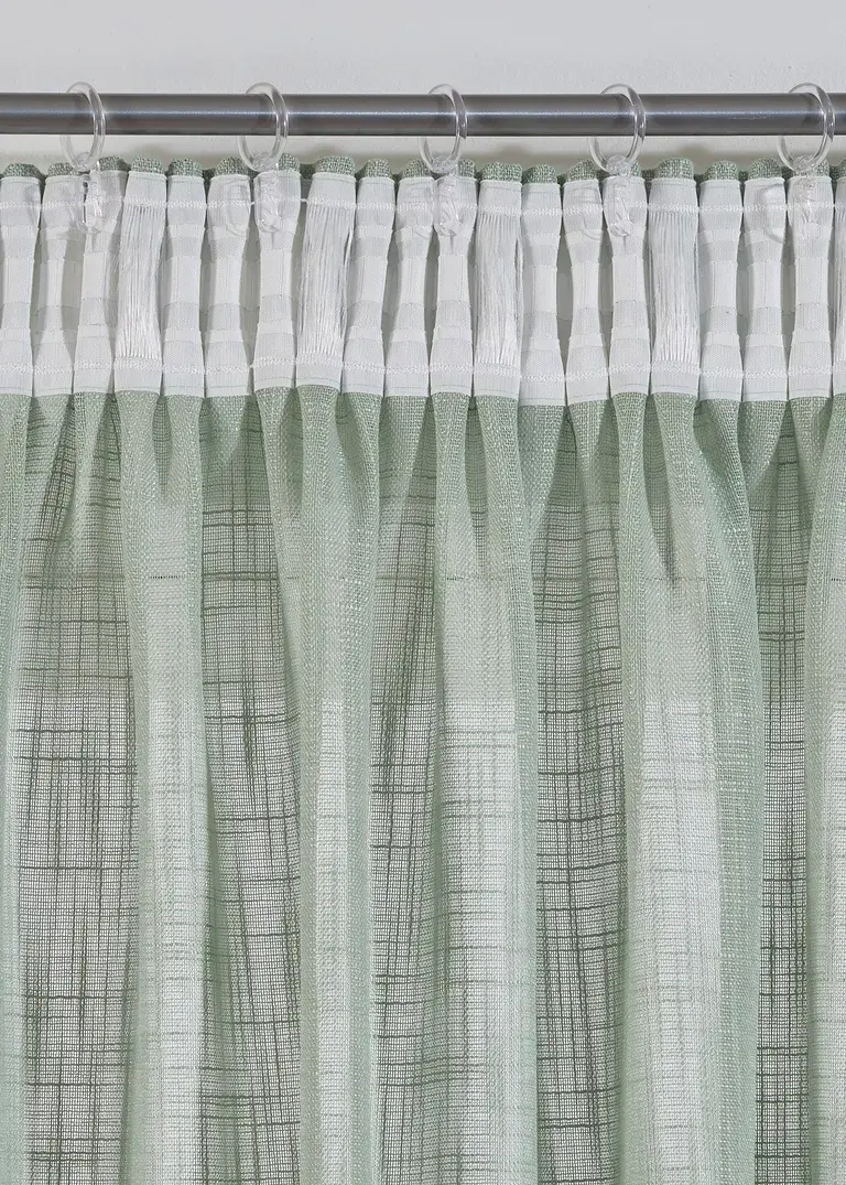 Bonprix Schlichte Vorhänge In Schöner Leinen-Struktur Im 2er Pack