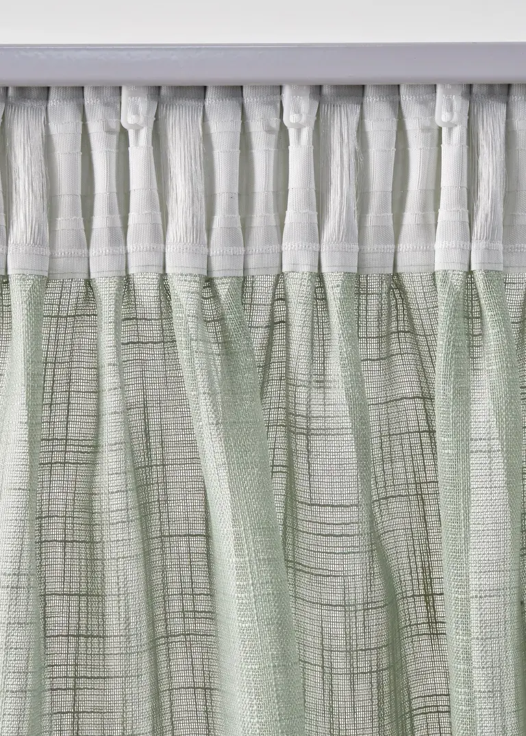 Bonprix Schlichte Vorhänge In Schöner Leinen-Struktur Im 2er Pack