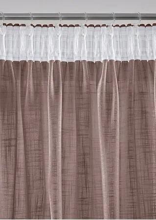 Bonprix Schlichte Vorhänge In Schöner Leinen-Struktur Im 2er Pack