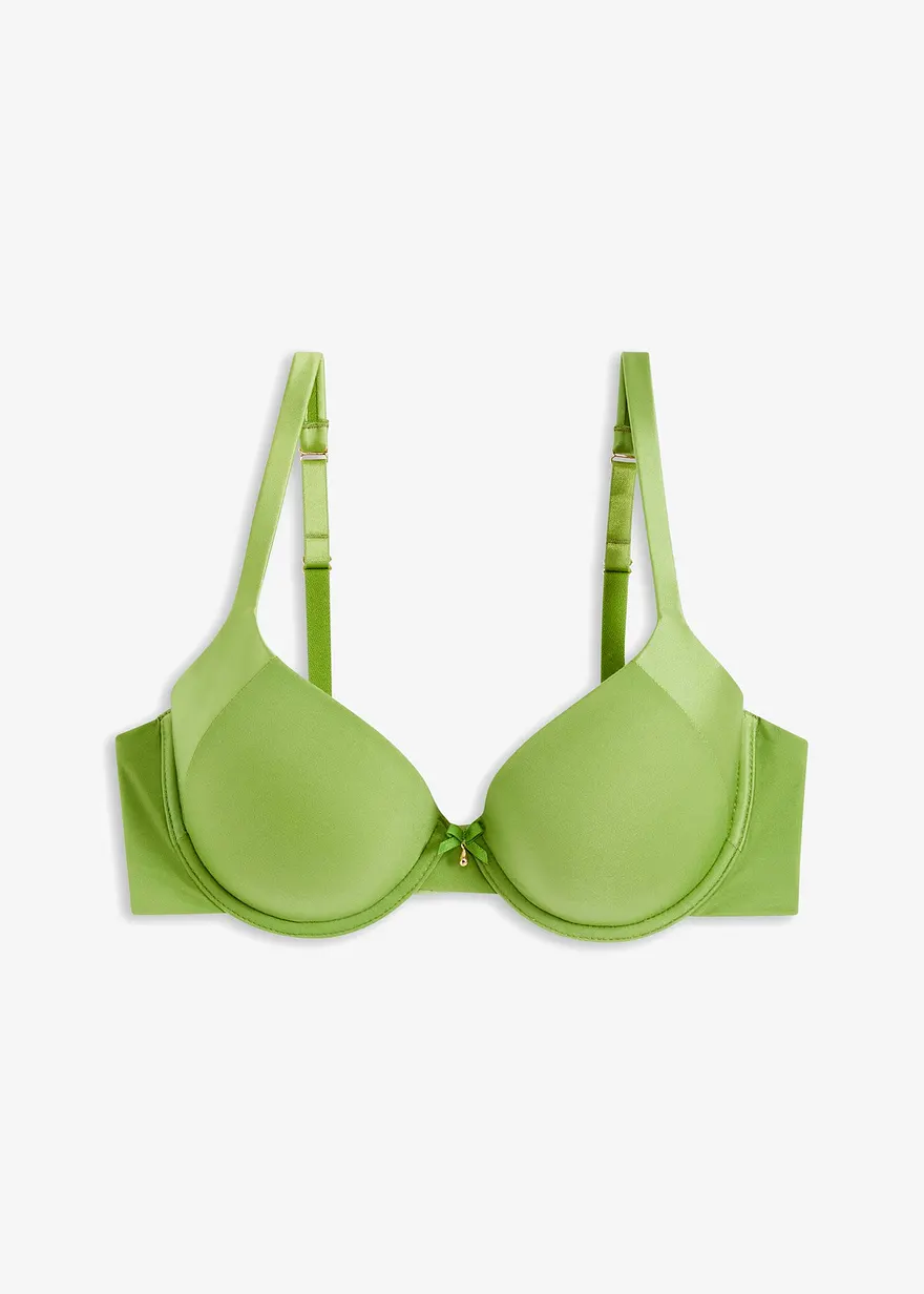 bonprix Schlichter Push-Up BH mit Bügel für weichen Tragekomfort - Damen