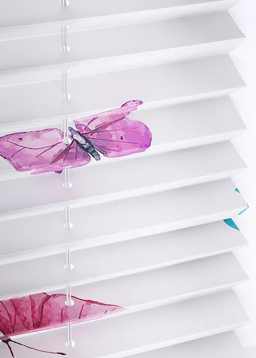 Bonprix Schmetterlinge Direkt Am Fenster - Weiß Klemmträger