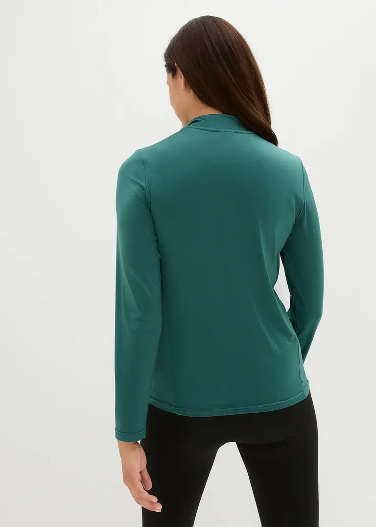 Bonprix Schnelltrocknendes Umstandsshirt Mit Reißverschluss Zum Stillen