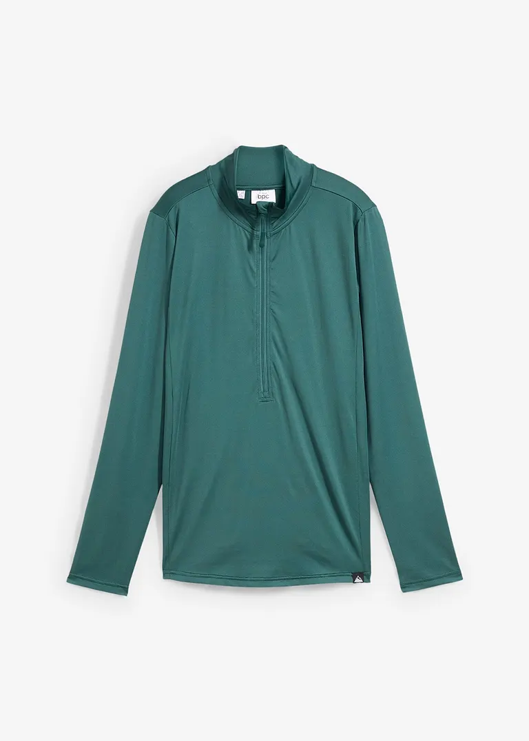 bonprix Schnelltrocknendes Umstandsshirt mit Reißverschluss zum Stillen