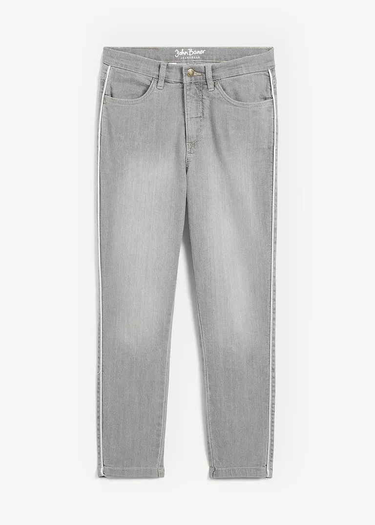 bonprix Schöne 7/8 Skinny-Jeans mit Stretch - grau regular