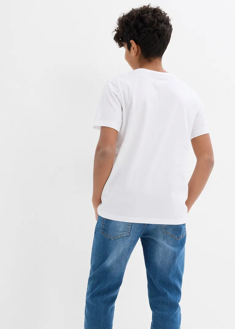 Bonprix Schöne Basic Packung Für Jungen Mit Rundhalsausschnitt