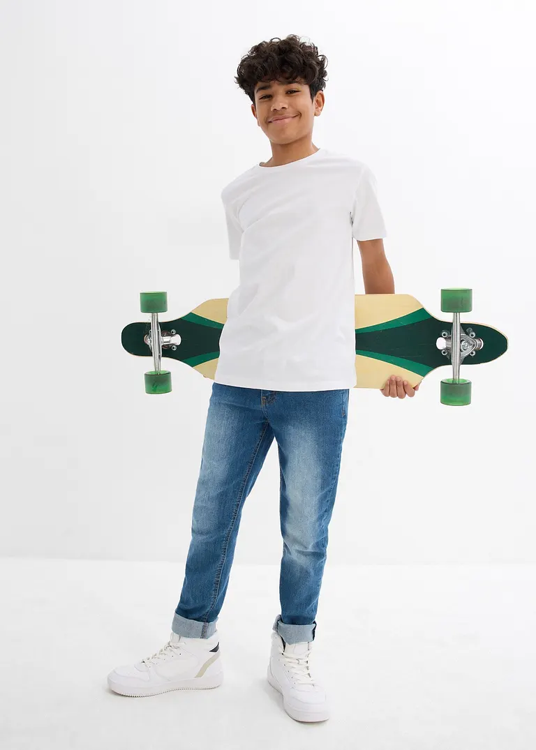 Bonprix Schöne Basic Packung Für Jungen Mit Rundhalsausschnitt