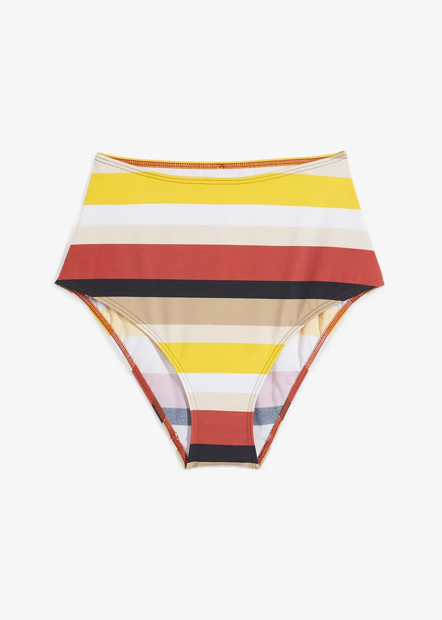 bonprix Schöne Bikinihose mit tollem Druck - rot - Damen