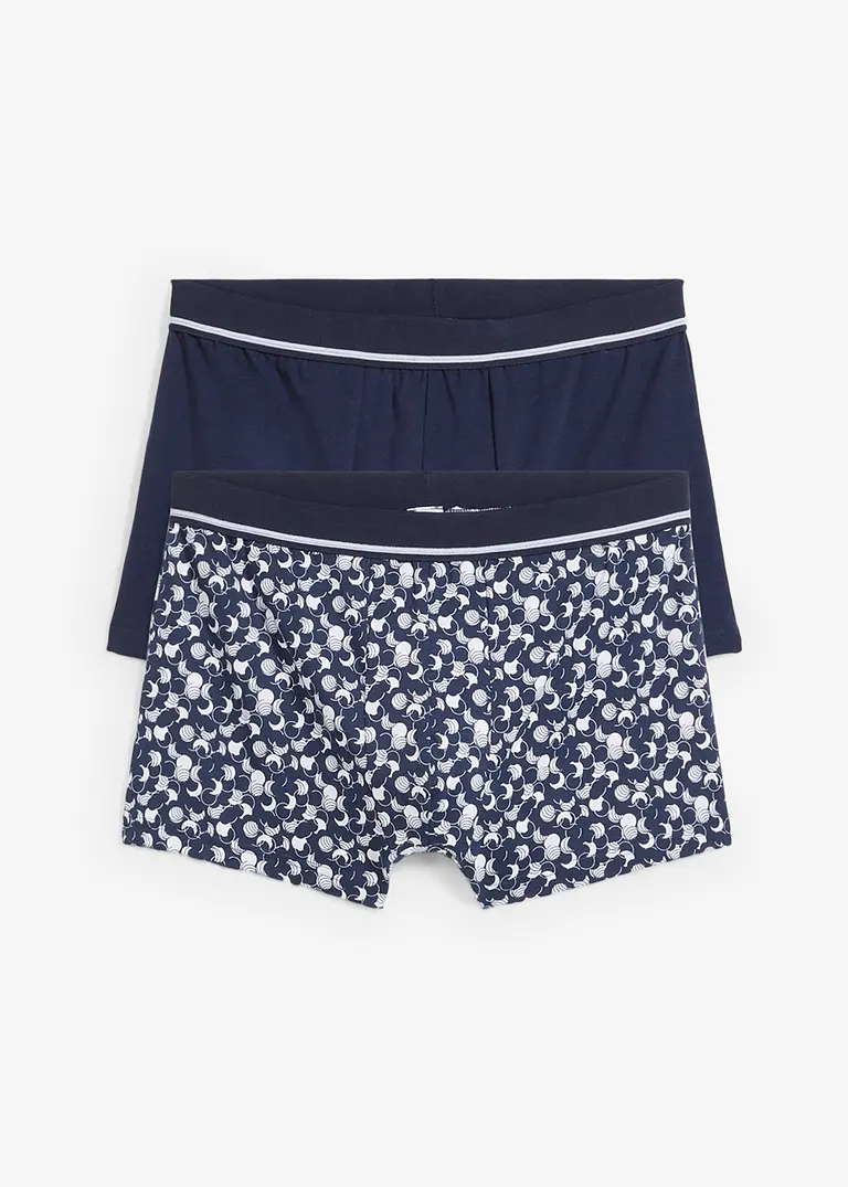 bonprix Schöne Boxershorts in figurnaher Passform im 3er Pack