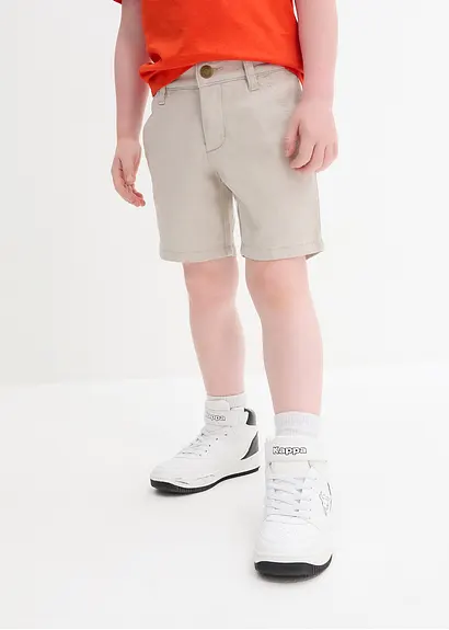 Bonprix Schöne Chino-Shorts Mit Vier Praktischen Taschen Und Gürtelschlaufen