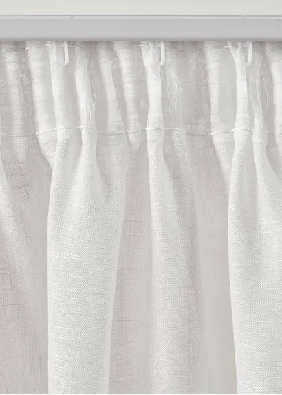 Bonprix Schöne Fertiggardine - Weiß Multifunktionsband