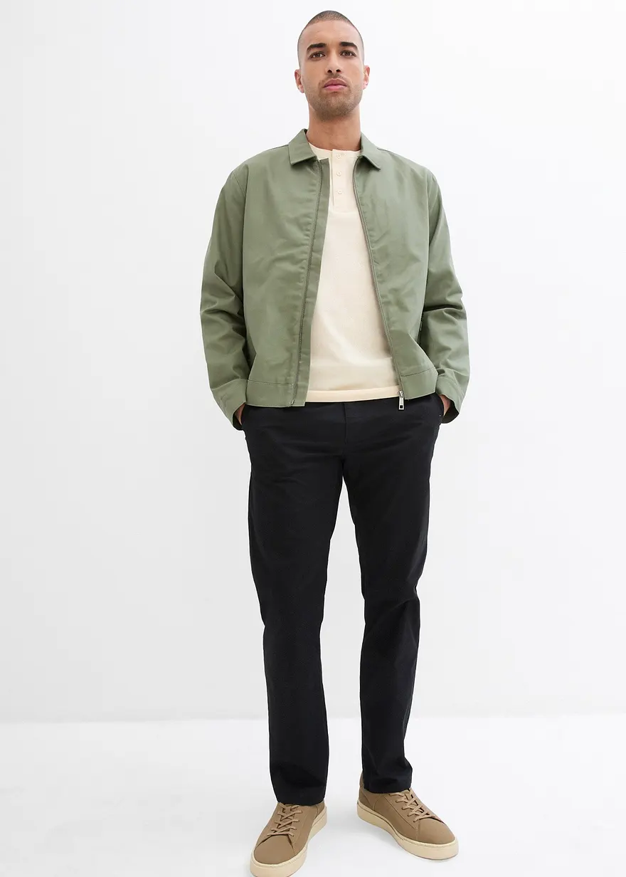 Bonprix Schöne Henleyshirts Im 3er Pack Mit Einer Kleinen Stickerei Auf Der Brust