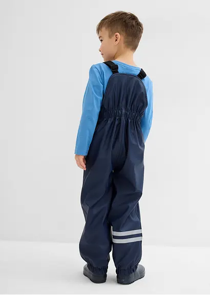 Bonprix Schöne Jungen Regenhose Mit Fleecefutter Und Verstellbaren Trägern