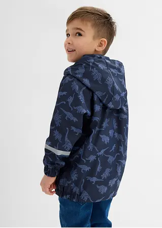 Bonprix Schöne Jungen Regenjacke Mit Reflektierenden Details Und Abnehmbarer Kapuze