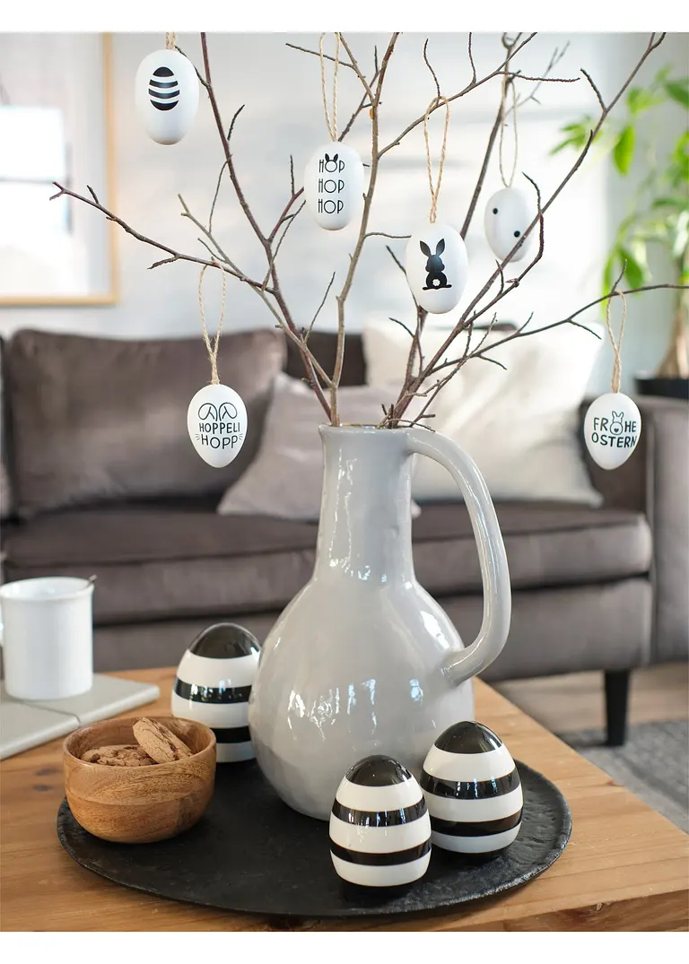 Bonprix Schöne Osterdekoration - Liebevoll Gestaltete Ostereier Zum Aufhängen