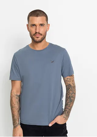 Bonprix Schöne T-Shirts Im 3er Pack Mit Kleiner Stickerei Auf Der Brust