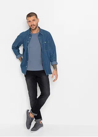 Bonprix Schöne T-Shirts Im 3er Pack Mit Kleiner Stickerei Auf Der Brust