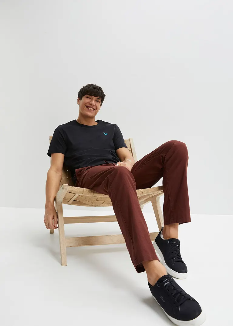 Bonprix Schöne T-Shirts Im 3er Pack Mit Kleiner Stickerei Auf Der Brust