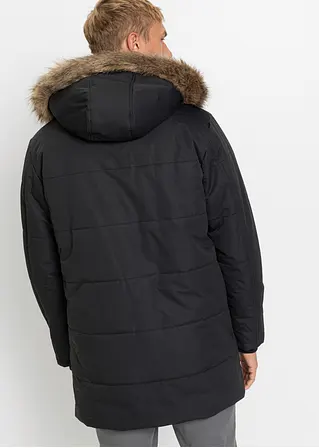 Bonprix Schöner Gesteppter Winter-Parka Mit Teddyfutter Am Körper Und In Der Kapuze Maschinenwaschbar