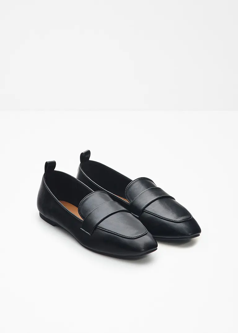 Bonprix Schöner Loafer In Zeitlosem Design - Schwarz - Damen