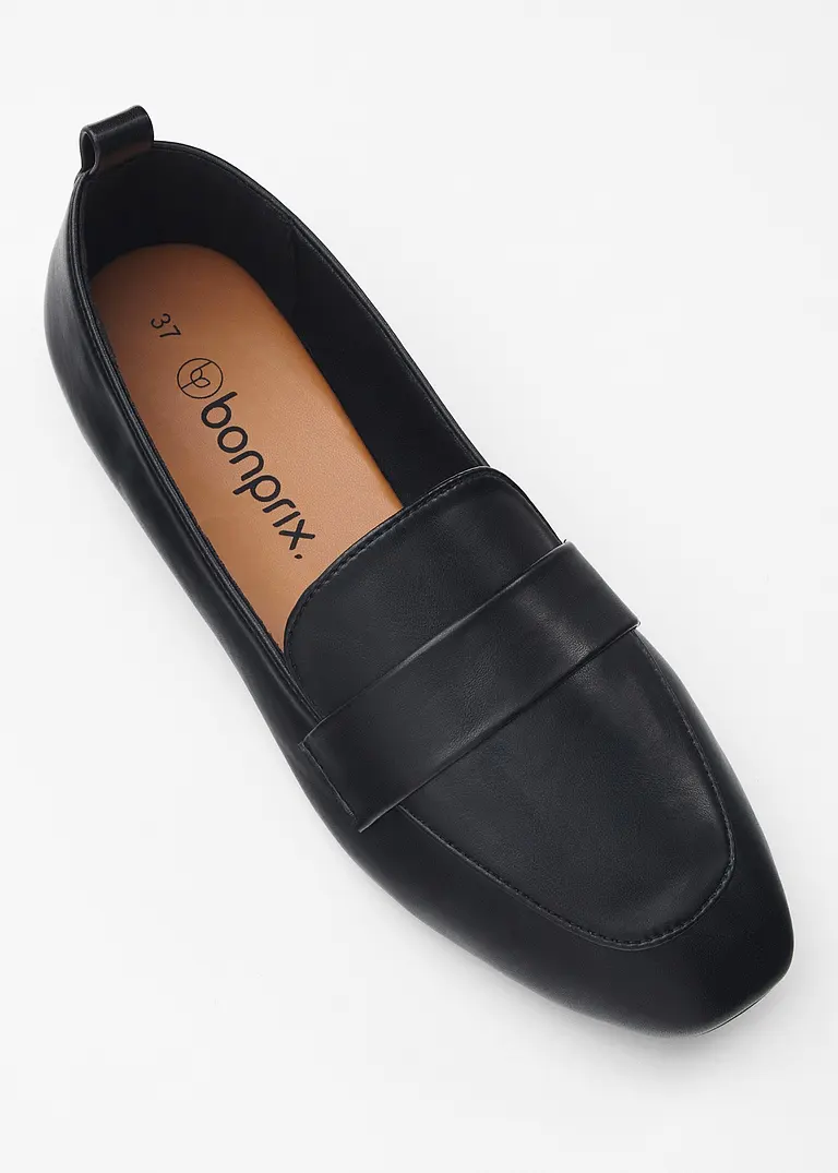 Bonprix Schöner Loafer In Zeitlosem Design - Schwarz - Damen