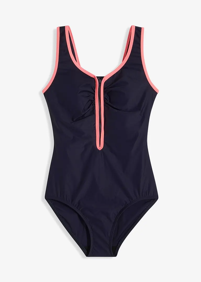 Bonprix Schöner Shape Badeanzug Leichte Formkraft - Blau