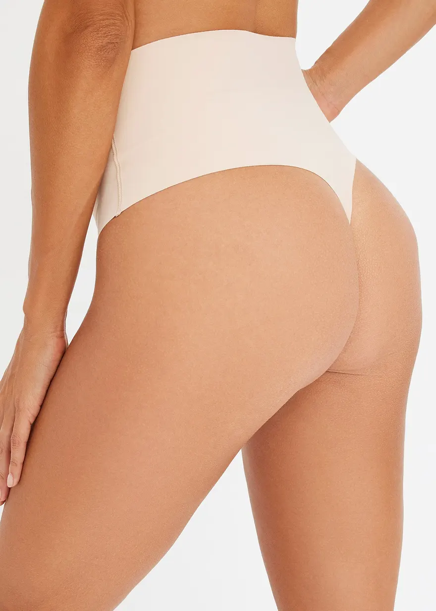 Bonprix Schöner Shape String Mit Leichter Formkraft - 2x Mattbeige