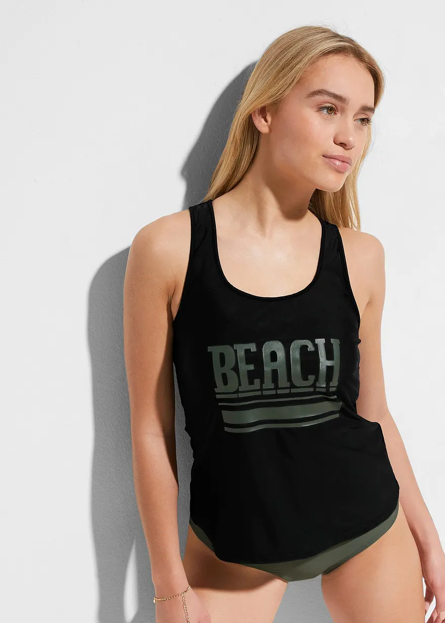 Bonprix Schöner Tankini Mit Einem Bikinitop Und Knapper Bikinihose