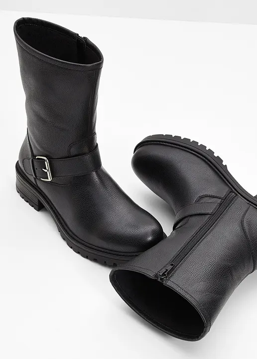Bonprix Schöner Winterstiefel Im Casual-Look - Schwarz - Damen