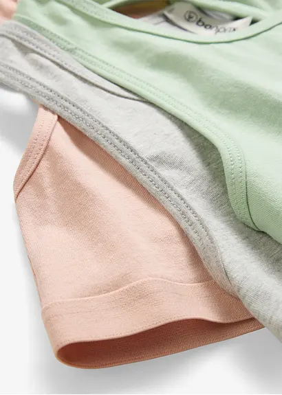 Bonprix Schönes Bustier Mit Bio-Baumwolle Im 5er Pack. - Kinder