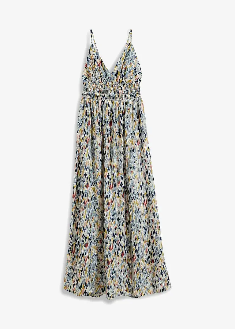 bonprix Schönes Kleid mit schönem Print - weiß - Damen