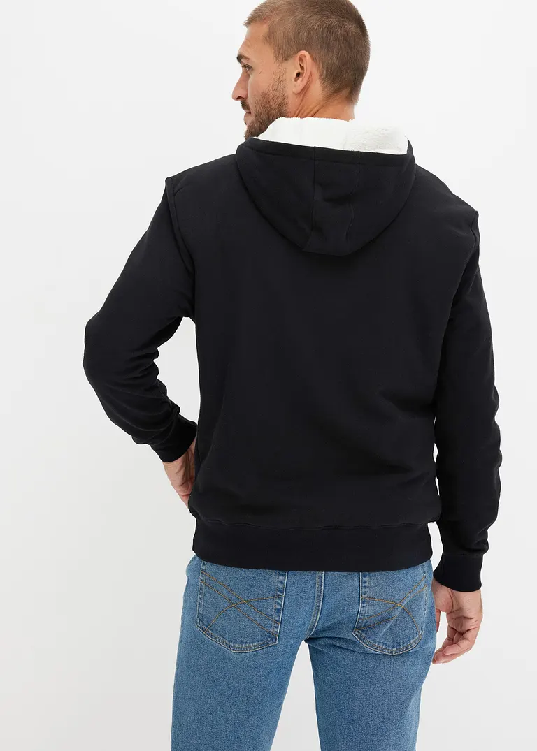 Bonprix Schönes Thermo-Kapuzensweatshirt Mit Reißverschlussöffnung Warm Gefüttert