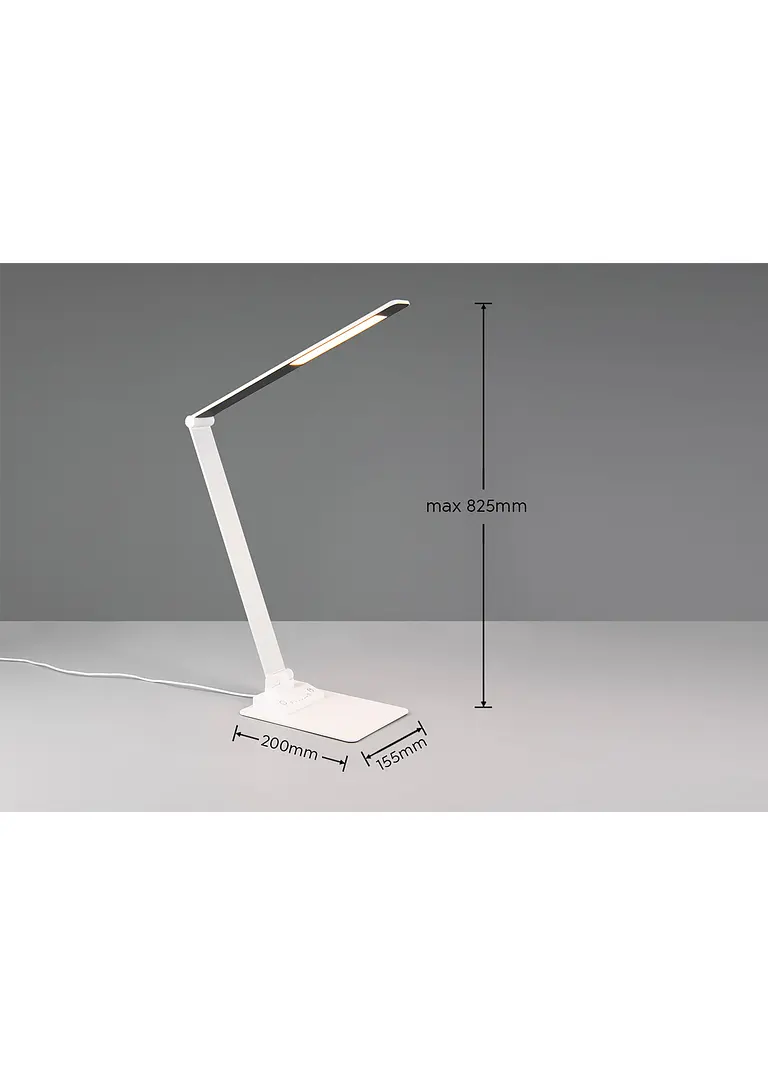 Bonprix Schwenkbare Schreibtischlampe Mit Verstellbaren Lichtfarben