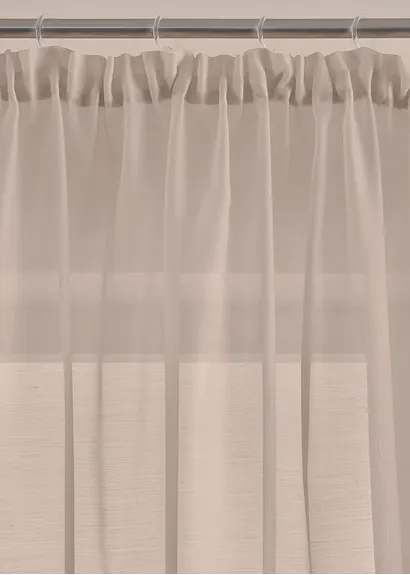 Bonprix Sehr Feinfädige Batist-Gardinenschal Mit Weichem Touch