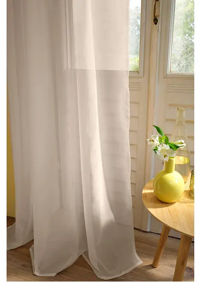 Bonprix Sehr Feinfädige Batist-Gardinenschal Mit Weichem Touch