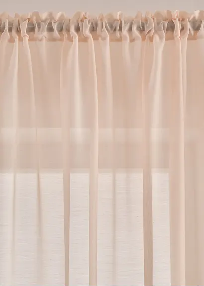 Bonprix Sehr Feinfädige Batist-Gardinenschal Mit Weichem Touch