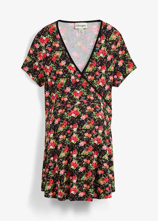bonprix Shirt für die Schwangerschaft und danach - schwarz
