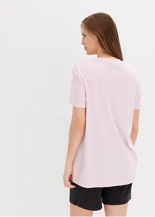 Bonprix Shorty Mit Kurzen Ärmeln Und Schönem Druck - Damen