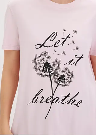 Bonprix Shorty Mit Kurzen Ärmeln Und Schönem Druck - Damen