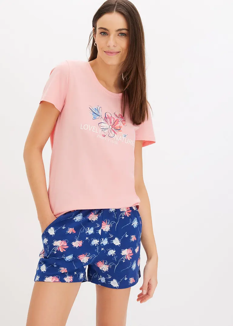 Bonprix Shorty Mit Schönem Druck Und Blumenprint - Damen