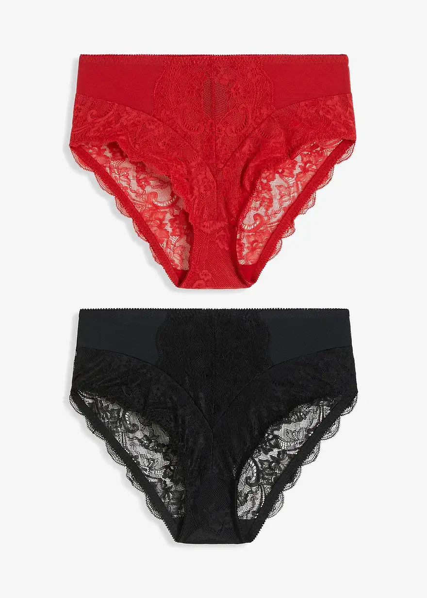bonprix sinnlicher Slip mit Spitze und transparenten Details