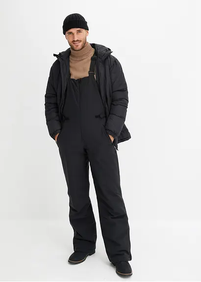 Bonprix Ski-Thermohose Mit Hosenträgern Und Folgenden Funktionen: Thermo Versiegelte Nähte Winddicht Wasserdicht Atmungsaktiv Gefüttert