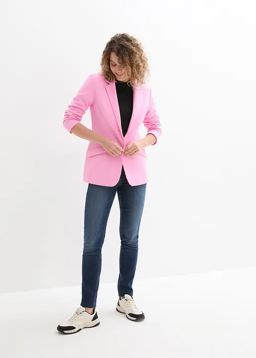 Bonprix Skinny-Jreggings Mit Elastik-Bund Aus Stretch-Qualität Mit Waschung