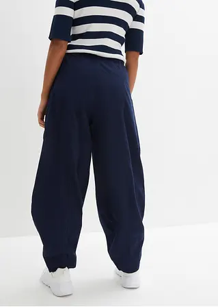 Bonprix Sommerliche Hose In Extra Weiter Passform Mit Bequembund - Damen