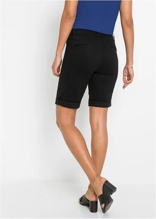 Bonprix Sommerliche Stretch-Bermuda Mit Seitlichen Eingrifftaschen