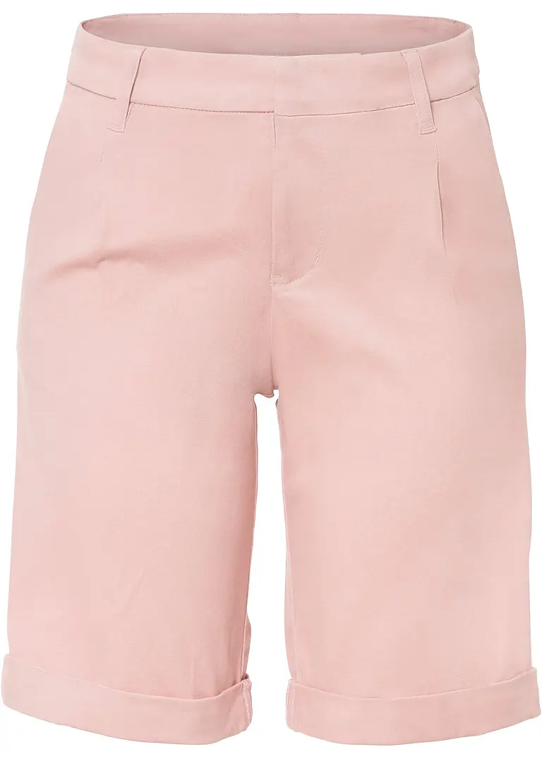 bonprix Sommerliche Stretch-Bermuda mit seitlichen Eingrifftaschen
