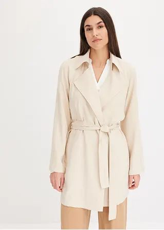 Bonprix Sommerlicher Trench Ohne Futter - Beige - Damen