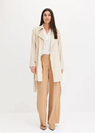 Bonprix Sommerlicher Trench Ohne Futter - Beige - Damen