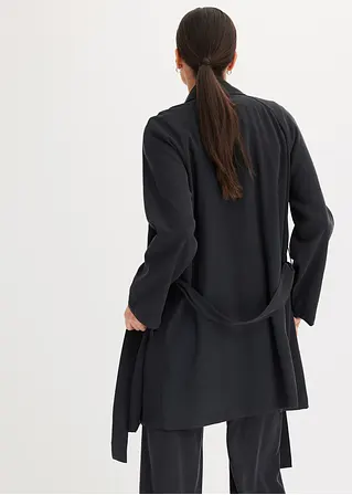 Bonprix Sommerlicher Trench Ohne Futter - Schwarz - Damen