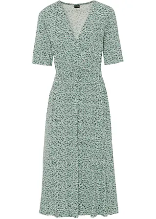 bonprix Sommerliches Jerseykleid aus nachhaltiger Viskose mit elastischem Bund in der Taille